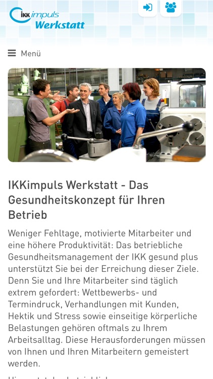IKKimpuls Werkstatt