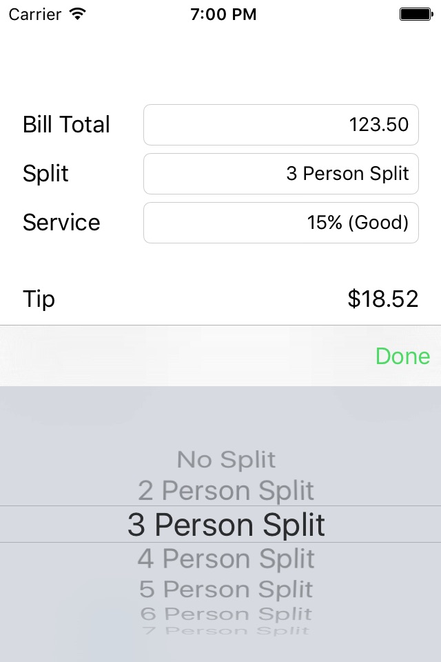 Tip Calculator - Simple Way To Calculate Tips screenshot 3