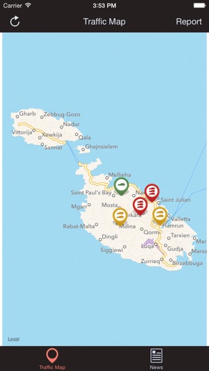Maltese Roads Traffic Updates(圖1)-速報App