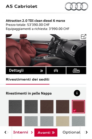 Audi Configurator CH screenshot 4