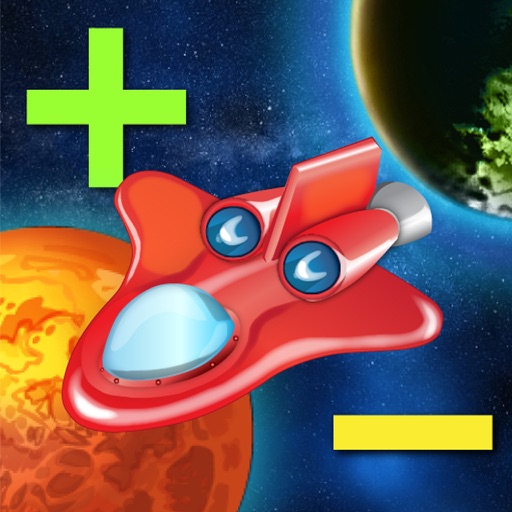 Space Mathematics: Addition and Subtraction iOS App