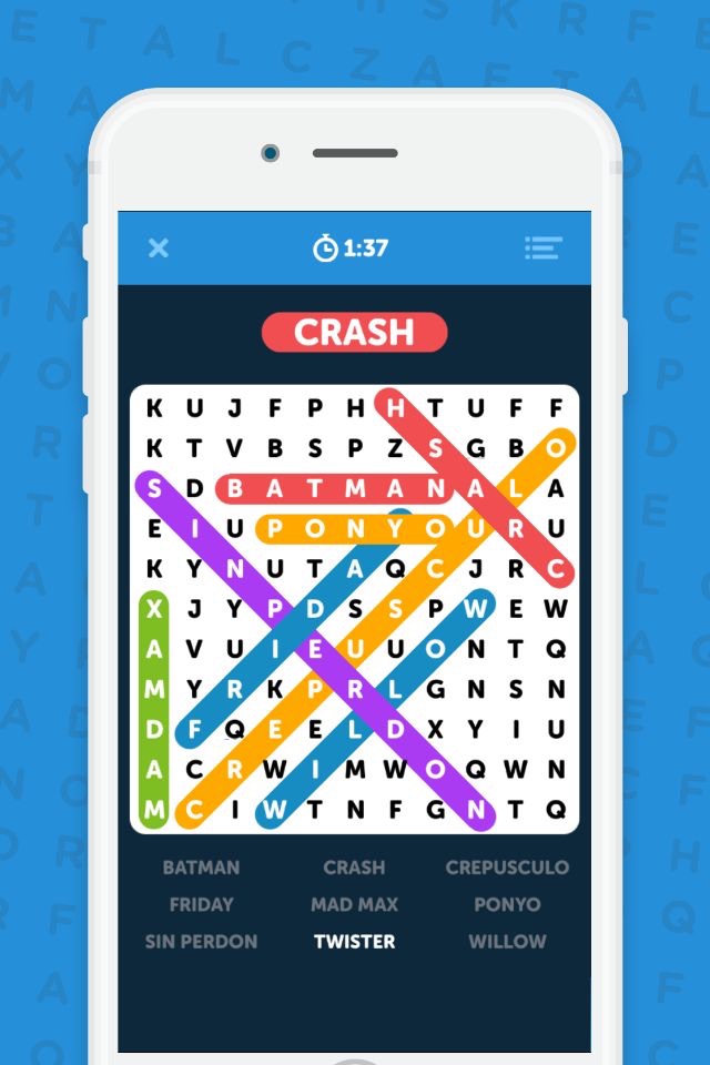Infinite Word Search Puzzles screenshot 4