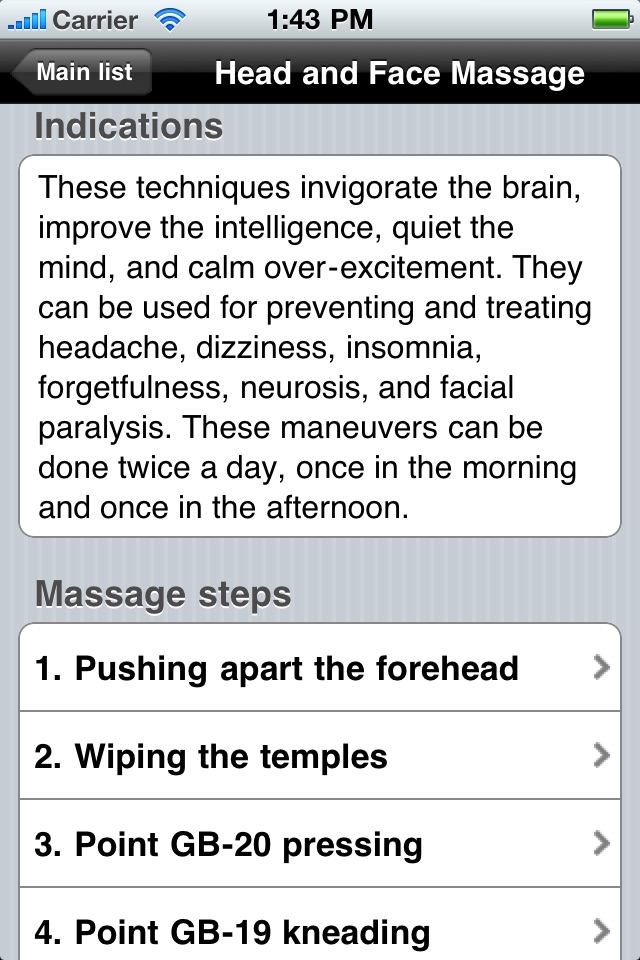 Chinese Health Massage screenshot 4