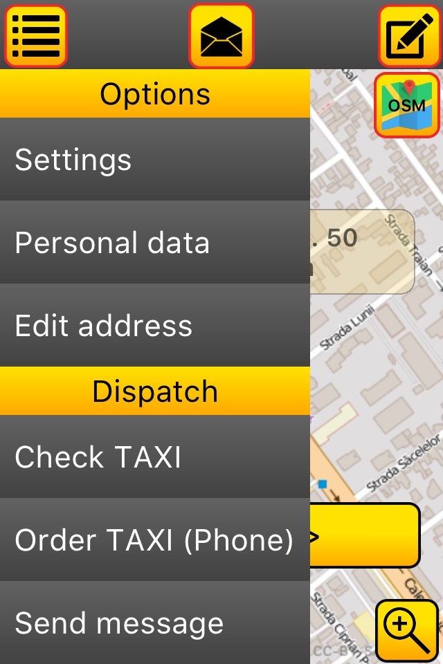 TAXI 100 ZECE Client screenshot 2