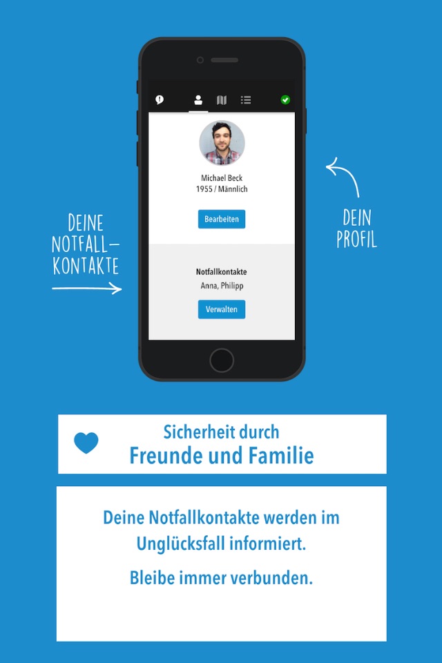 Uepaa – Alleinarbeiterschutz screenshot 2