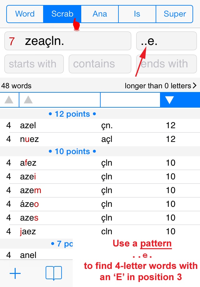 PT Words Finder Pro screenshot 4