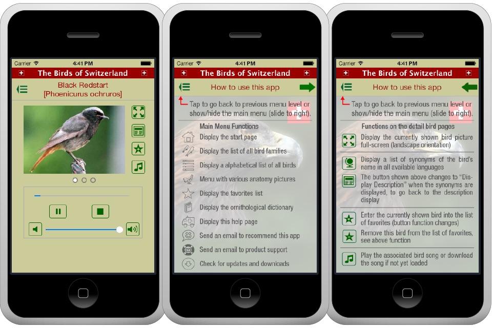Die Vögel der Schweiz screenshot 4