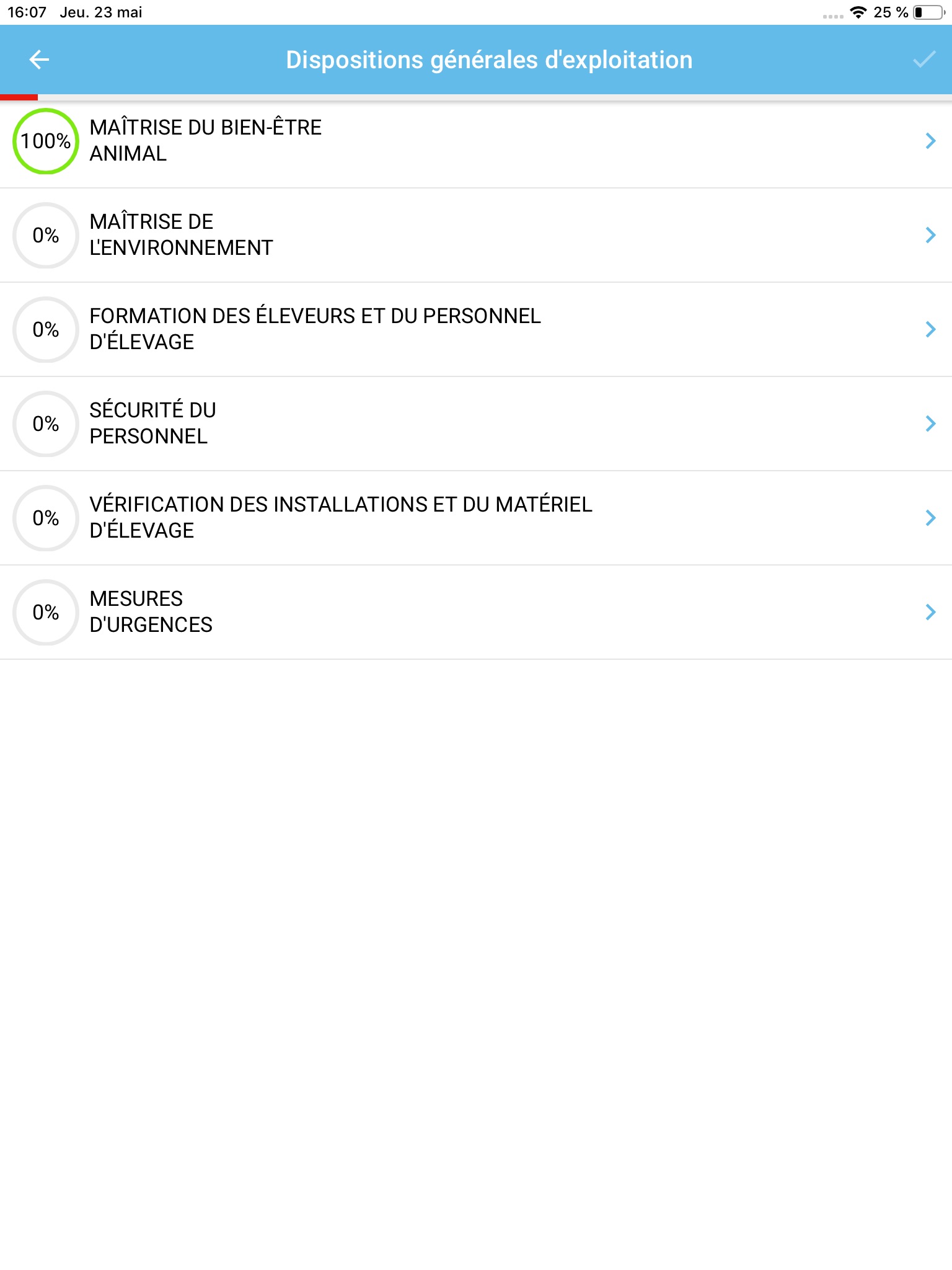 EVA : l'app d'audit d'élevages screenshot 3