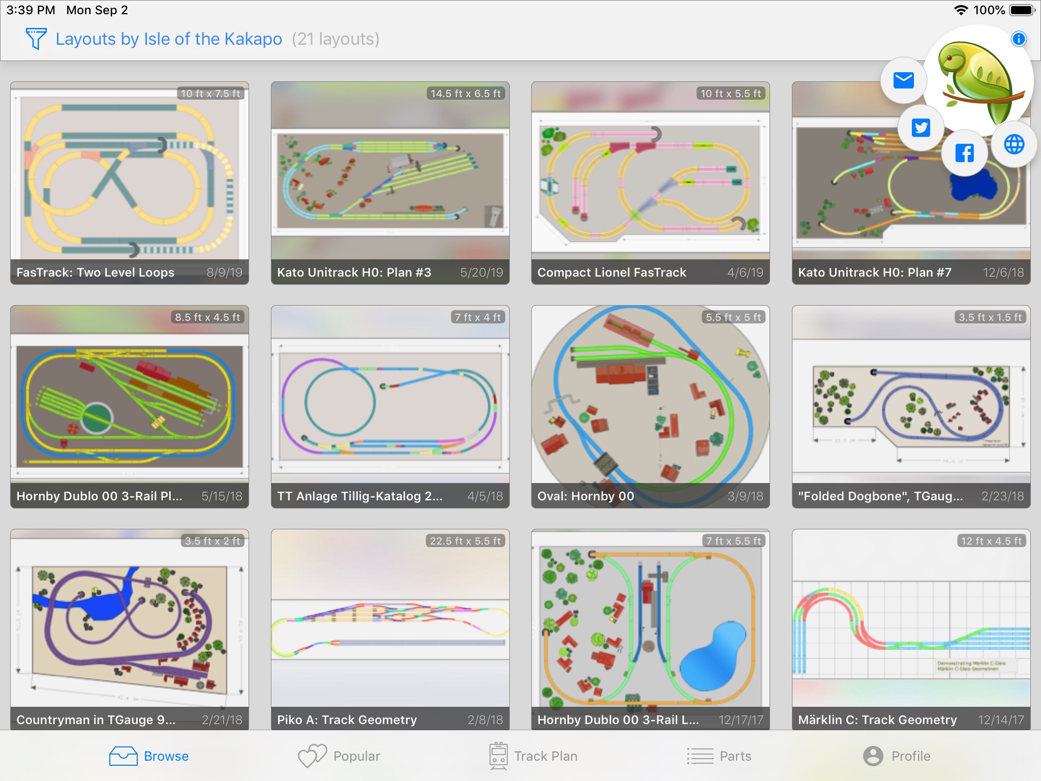 Train Layouts screenshot 3