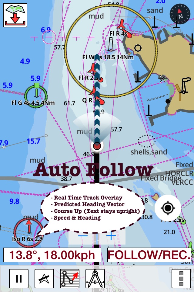 Marine Navigation-USA Lake Map screenshot 3