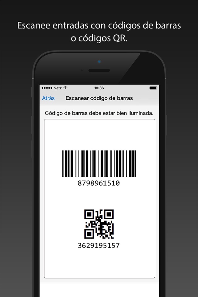 BarcodeChecker for Tickets screenshot 2