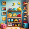 Wall Shelf Sort 3D