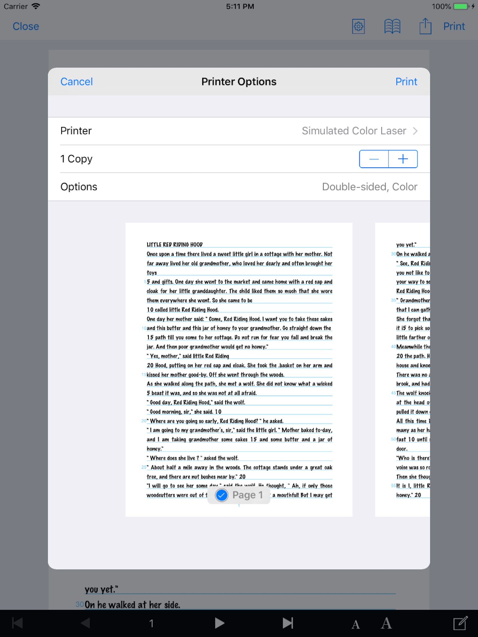 iPRINT - Text Printing screenshot 4