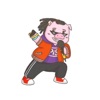 Piglet Rapper Stickers