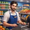 Supermarket Manager Cashier 3d