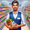 Supermarket Simulator Game- 3D