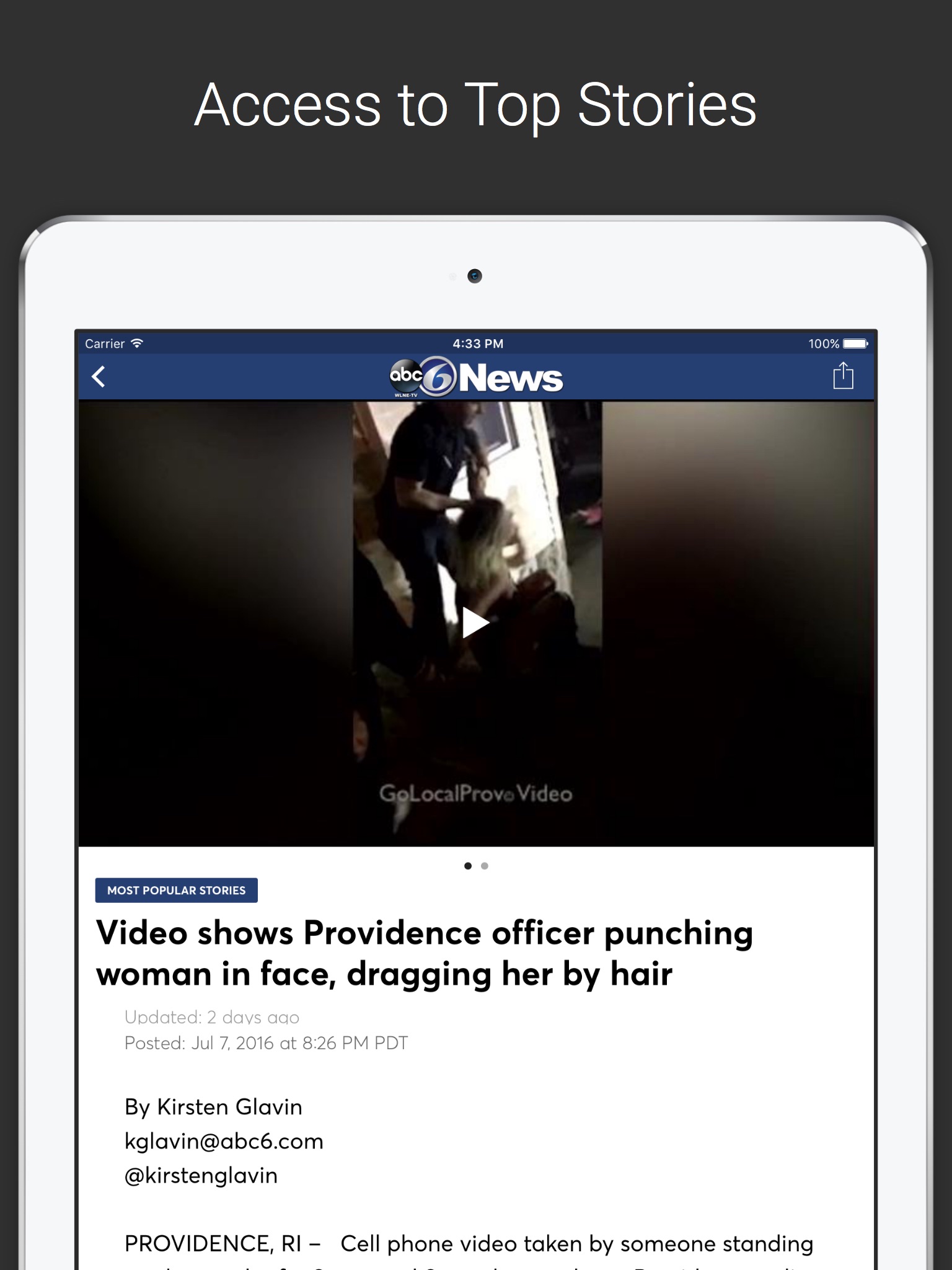 ABC6 Providence News screenshot 2