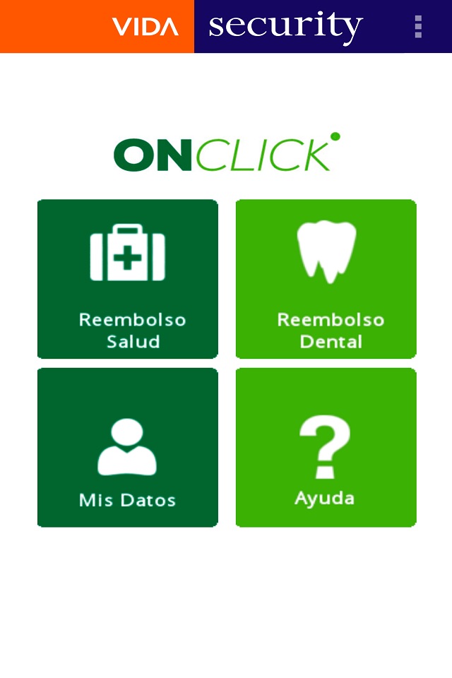 Onclick Salud screenshot 2