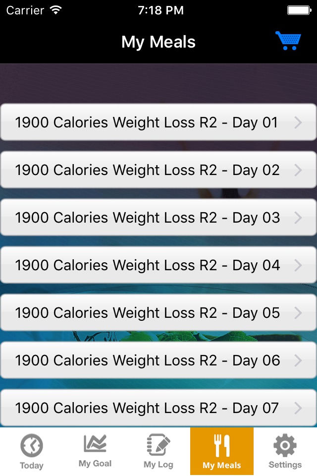 EZDietPlanner  Fitness Tracker screenshot 4