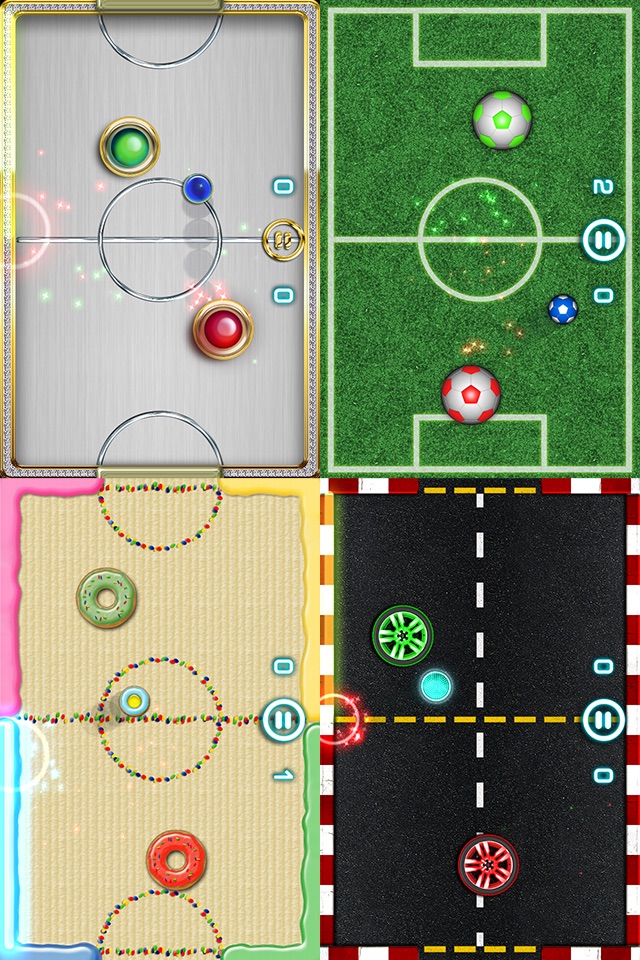 Glow Hockey 2 screenshot 4