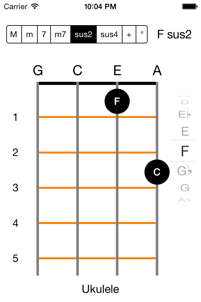 Universal Chords screenshot 2