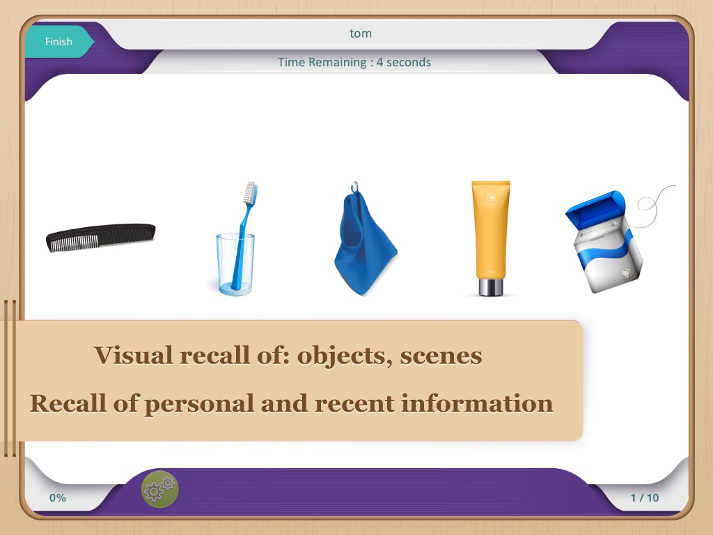 Memory Exercises screenshot 2