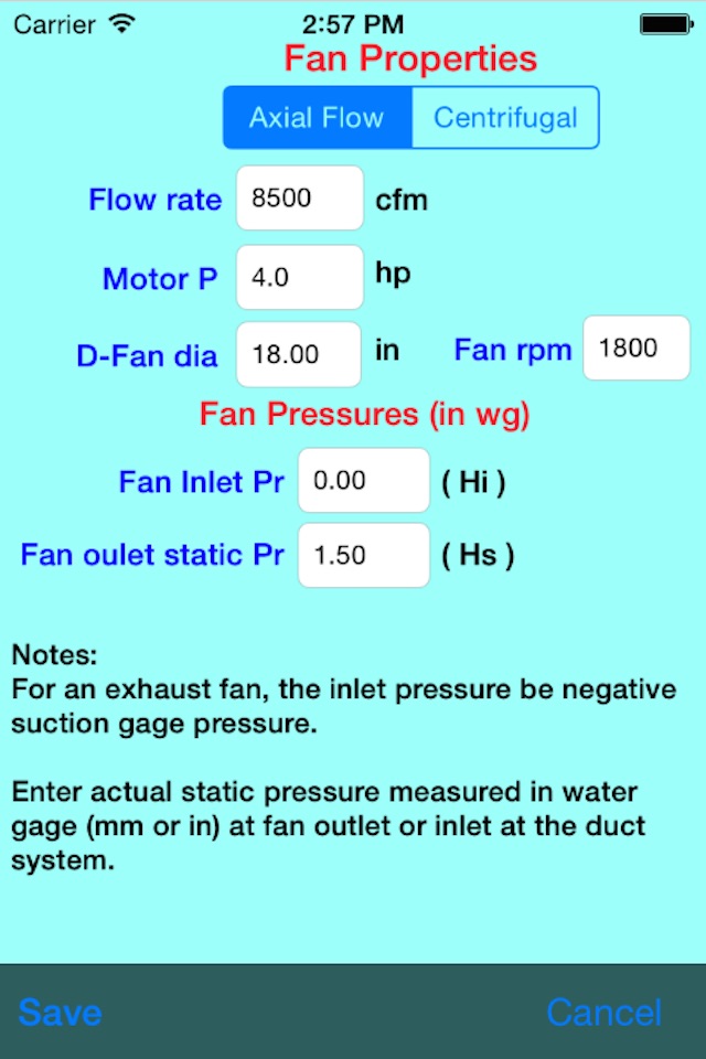 Fan Spec Performance screenshot 4