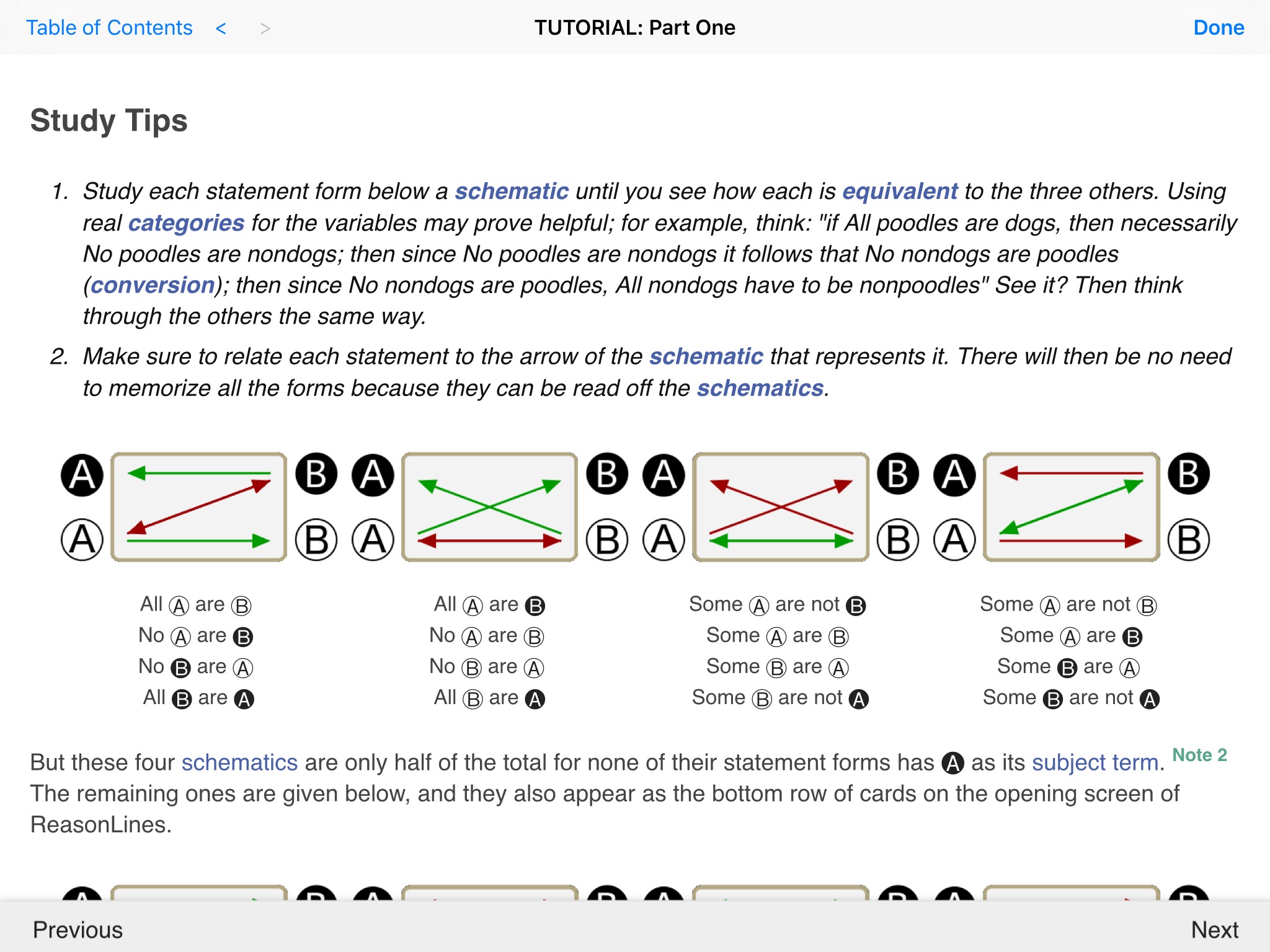 ReasonLines screenshot 2