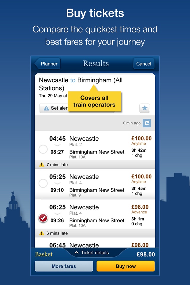 National Rail Enquiries screenshot 4