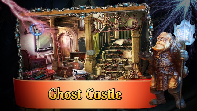 Ghost Castle Hidden Objects Game : Hidden Object Game in Dar(圖4)-速報App