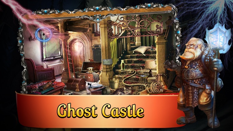 Ghost Castle Hidden Objects Game : Hidden Object Game in Dark,Horror and Mysterious Night screenshot-3