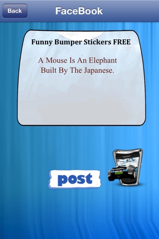 Funny Bumper Stickers FREE screenshot 4