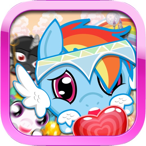 Rainbow Finding Sweet Pony Candy icon