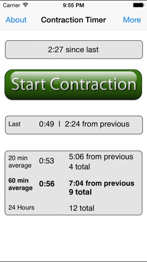 Contraction Timer Lite