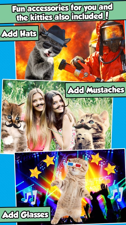 InstaKitty - A Funny Photo Booth Editor with Cute Kittens and Cool Cat Stickers for Your Pictures screenshot-3