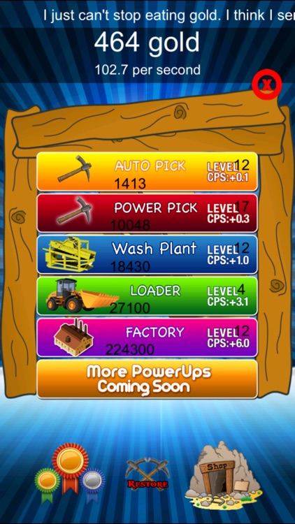 Gold Rush Clicker - Nuggets and Bars Miner Fever screenshot-3