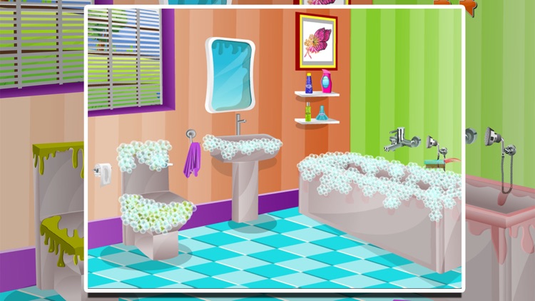 Princess clean bathroom by ZHANG ZHIMIN