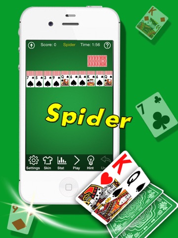 Ace Spider Solitaire - Classic Spiderette Patience Cardのおすすめ画像1