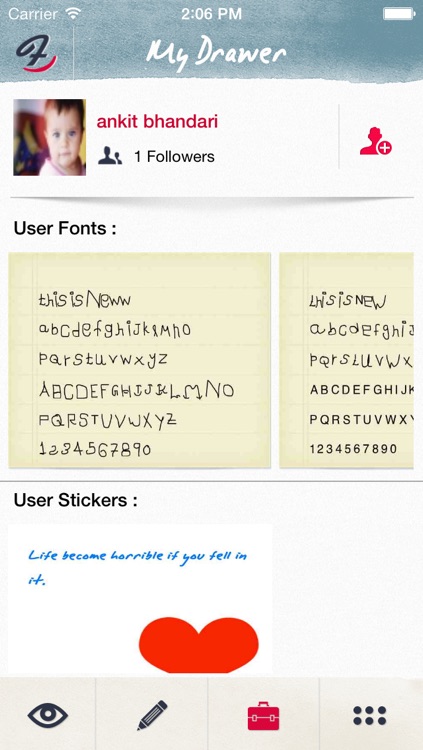 MyRealFont screenshot-4