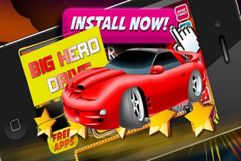 Big Hero Drive - Fun Car Racing Game for All Ages screenshot 2