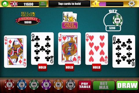 Bella Grande Video Poker Casino - Free Jacks or Better, Deuces Wild and Joker Poker Games screenshot 3