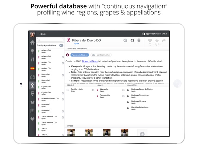 Approach Guides Wine for iPad (Wine Guide)(圖2)-速報App
