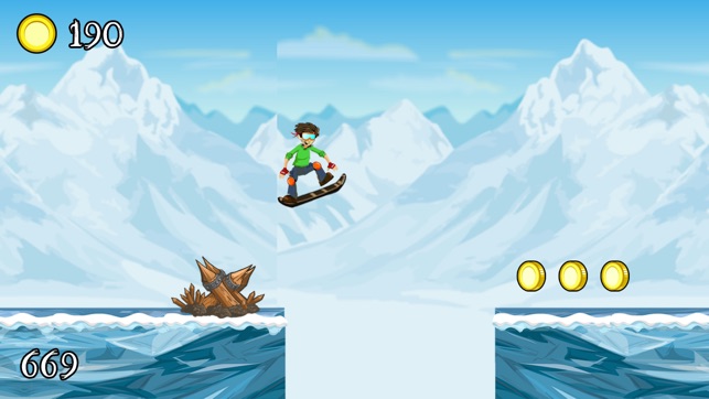 Adventure Snowboarding! 冰天雪地中滑雪板遊戲(圖3)-速報App