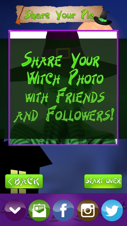 Witch Dress Up Photo Editor - Halloween Costumes for Social Media Picture Post Effects screenshot-4