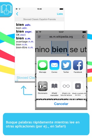 French <-> Spanish Slovoed Classic talking dictionary screenshot 3