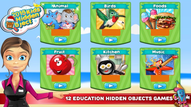 2015 Kids Hidden Objects for Easy Learning(圖2)-速報App