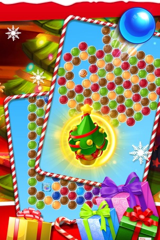 Bubble Christmas Game HD-New Year screenshot 3