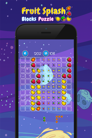 Fruit Splash Blocks Puzzle screenshot 3