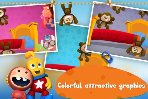 5 Little Monkeys Jumping On The Bed: TopIQ Story Book For Children in Preschool to Kindergarten HD screenshot 3