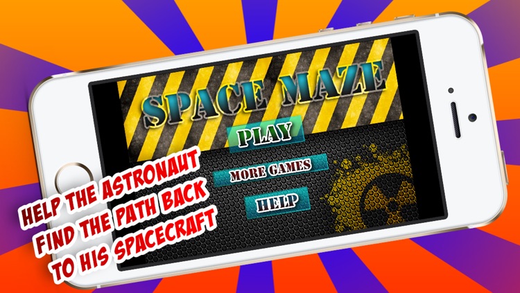 Space Maze - Find the path from the alien infected labyrinth
